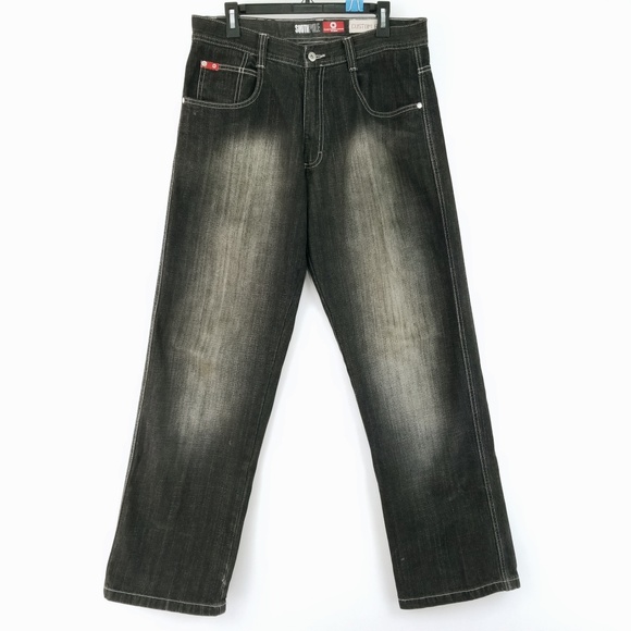 southpole black jeans